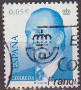 España 2002 3858 Sello º Rey D. Juan Carlos I 0,05€ Timbre Espagne Spain Spagna